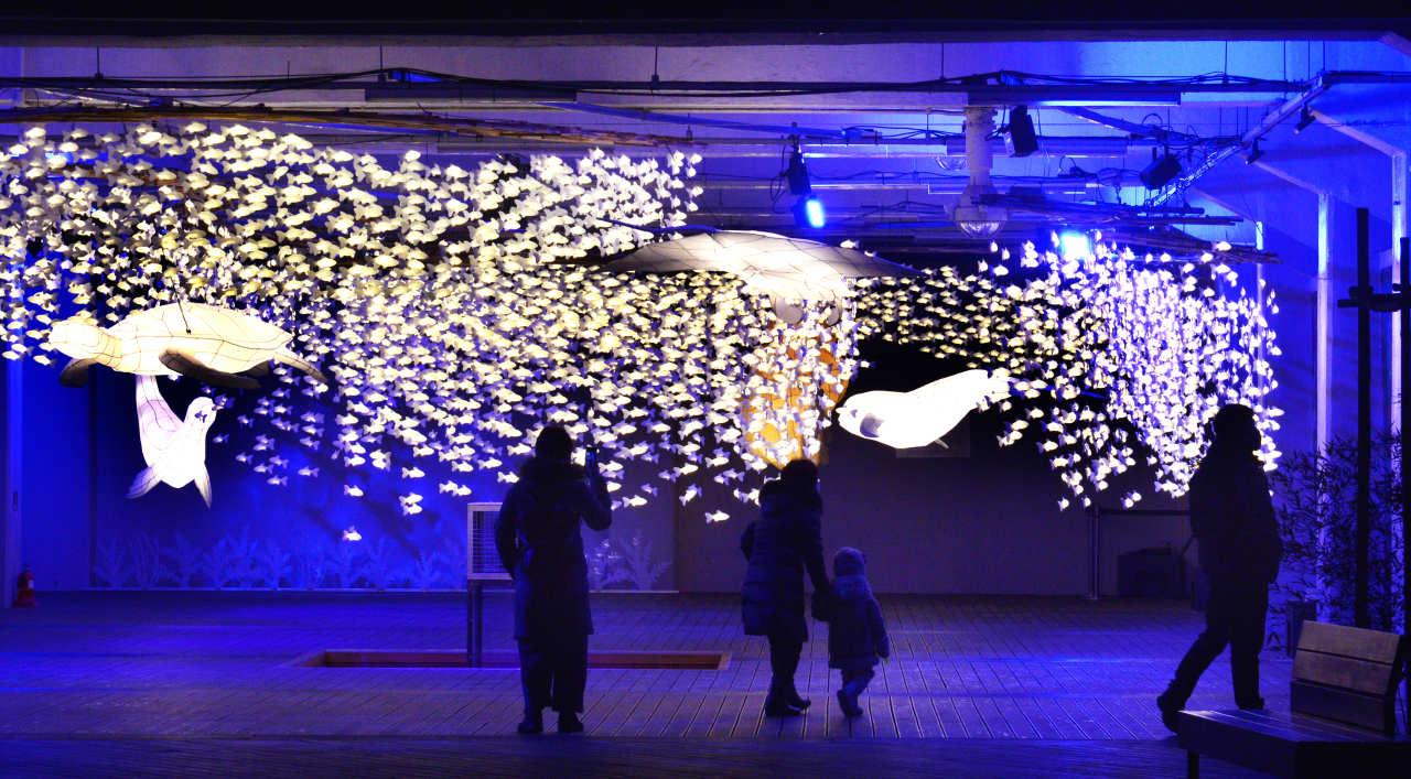 “Sea of light”- o expoziție specială într-o locație inedită din Seul