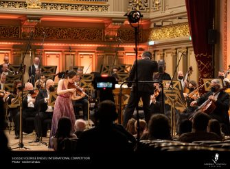 Jaewon Wee a strălucit în finala Secțiunii Vioară a Competiției George Enescu