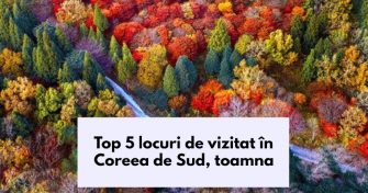 Top 5 locuri de vizitat în Coreea de Sud, pe timp de toamnă