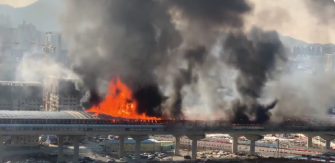 Accident urmat de un incendiu puternic, în Seul: cel puţin 5 morţi şi 20 de răniţi