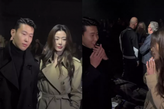 Fotografii uimitoare cu Jun Ji Hyun și Son Heung Min la Burberry Show din Londra