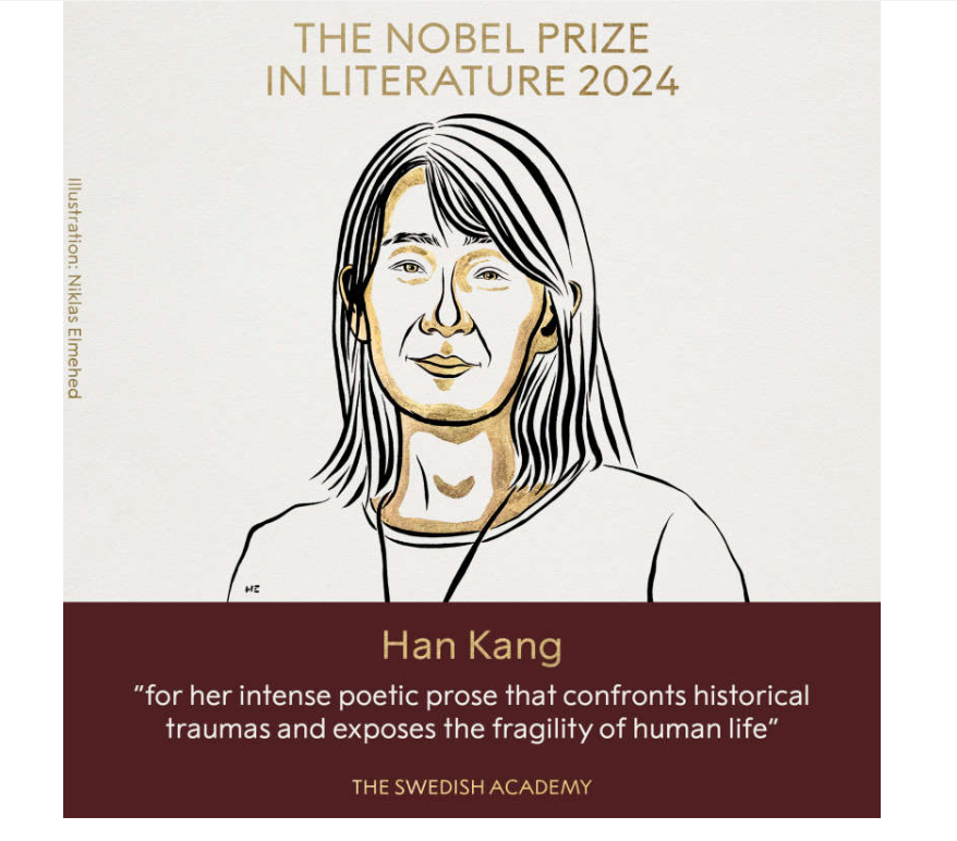 Succes răsunător al literaturii sud-coreene în lume! Scriitoarea Han Kang a câştigat premiul Nobel pentru literature 2024