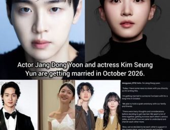 Jang Dong Yoon își anunță căsătoria cu Kim Seung Yoon într-o scrisoare emoționantă